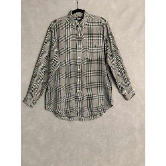 Ralph Lauren Golf Men's Small Plaid Tilden Cotton Button Down Shirt - Picture 1 of 7